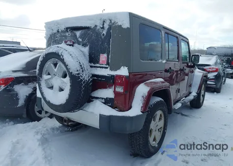 2008 Jeep Wrangler Unlimited Sahara z USA, uszkodzony, nr VIN 1J4GA59198L500733